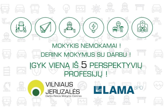 Nemokamas valstybės finansuojamas mokymas – motyvuokite darbuotoją, išsiugdydami sau specialistą
