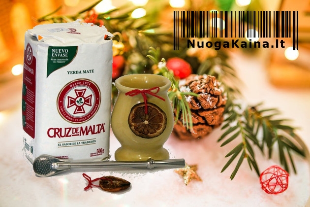 Matė arbatos Kalėdinis rinkinys 6