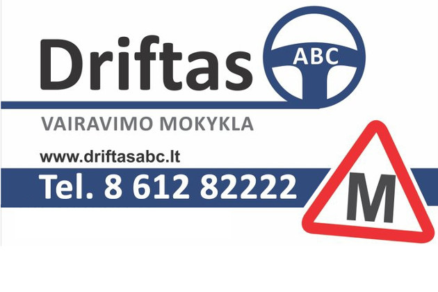 Driftas ABC, UAB - vairavimo mokykla, B kategorijos vairavimo kursai