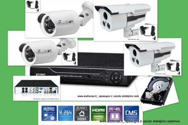 AUDIONAS, UAB - vaizdo stebėjimo ir apsaugos sistemos
