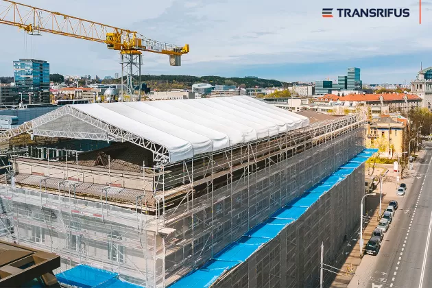 Transrifus, UAB - krautuvų, klojinių, statybinės technikos, pastolių, konteinerinių patalpų nuoma ir pardavimas