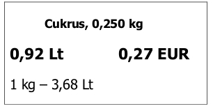 Dvejopo kainu nurodymo rekomendacijos 3pav