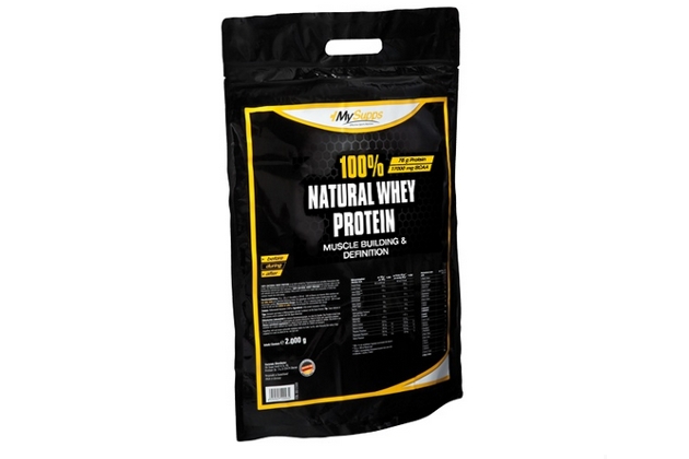 Natūralus proteinas Natural Whey 100% – geriausias pasirinkimas pildant racioną aminorūgštimis