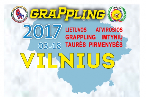 Lietuvos atvirosios grappling imtynių taurės pirmenybės 2017
