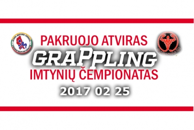 Pakruojo atviras grappling imtynių čempionatas 2017