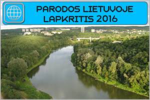 Parodos Lietuvoje 2016 m. LAPKRITIS