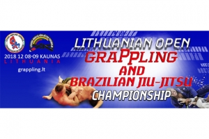Lietuvos atvirtas grappling imtynių čempionatas 2018