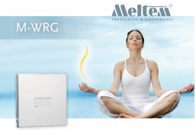 Decentralizuota ventiliacija ir rekuperacija namams Meltem M-WRG – sveikesnė gyvenama aplinka be alergijų