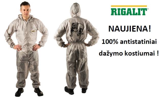 100% antistatiniai dažymo kostiumai - RIGALIT Lietuva NAUJIENA