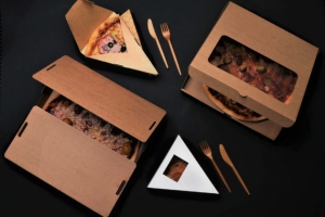 Picos dėžutė  iš gofruoto kartono – šiltam ir skaniam maistui, lyg ką tik iš krosnies!