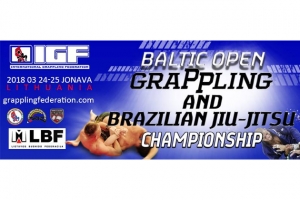 Baltijos šalių atviras Grappling ir Brazilų Džiu-Džitsu čempionatas 2018
